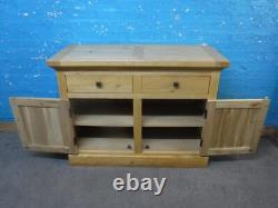 Solid Oak 2door 2dovetailed Drawer Large Sideboard / Tv Cabinet More Listed
