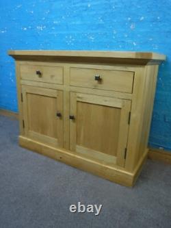 Solid Oak 2door 2dovetailed Drawer Large Sideboard / Tv Cabinet More Listed