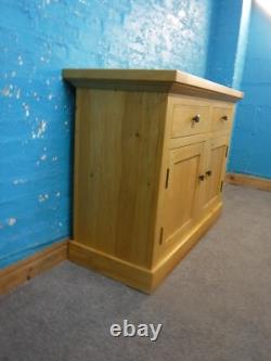 Solid Oak 2door 2dovetailed Drawer Large Sideboard / Tv Cabinet More Listed