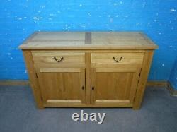 Solid Oak Chunky 2door 2dovetailed Drawer Sideboard / Large Depth More Listed