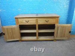 Solid Oak Chunky 2door 2dovetailed Drawer Sideboard / Large Depth More Listed