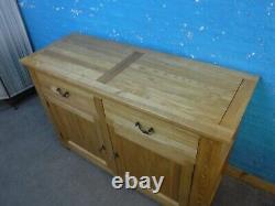 Solid Oak Chunky 2door 2dovetailed Drawer Sideboard / Large Depth More Listed