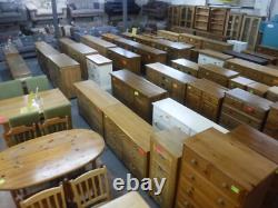 Solid Oak Chunky 3door 3dovetailed Drawer Sideboard Visit Our Large Warehouse