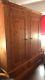 Solid Pine 2 Door Wardrobe / Triple Wardrobe Solid Wood With 2 Large Drawers