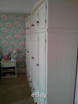 Special Offer Pine Furniture Classique 6 Door 8 Drawer Ex-large Robe+ Topbox
