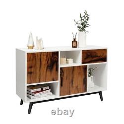 Storage large retro sideboard cabinet 1 drawer 2 doors net weight capacity