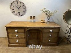 Stunning Large Old Early Victorian Country House Pine Dresser / Sideboard