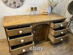 Stunning Large Old Early Victorian Country House Pine Dresser / Sideboard