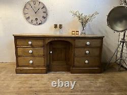 Stunning Large Old Early Victorian Country House Pine Dresser / Sideboard