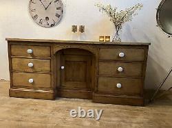 Stunning Large Old Early Victorian Country House Pine Dresser / Sideboard