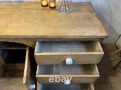 Stunning Large Old Early Victorian Country House Pine Dresser / Sideboard