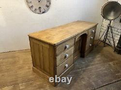 Stunning Large Old Early Victorian Country House Pine Dresser / Sideboard