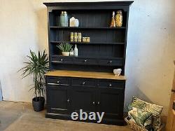 Superb Large Vintage Pine Dresser / Pine Drawers / Cupboard / Pine Sideboard