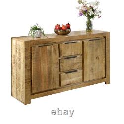 Surrey solid wood large sideboard 2 door 3 drawer