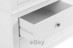 Sussex White Painted 2 Door 4 Drawer Wardrobe / Large White Wardrobe / In Stock