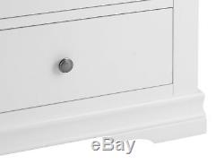 Sussex White Painted 2 Door 4 Drawer Wardrobe / Large White Wardrobe / In Stock