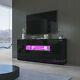 TV Unit Cabinet Large Storage Wood Sideboard Side Table LED Light High Gloss Set