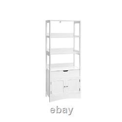 Tall Kitchen Larder Cupboard Large Pantry Storage Cabinet Shelving Unit Drawer