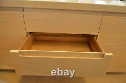 Tibro Sideboard Large 2 Door 3 Drawer Solid Oak and Veneers British EX DISPLAY