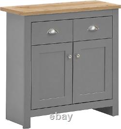 Timber Art Design UK Lisbon Sideboard Storage Cupboard with 2 Doors & 2 Drawers