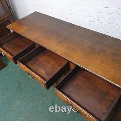 Titchmarsh & Goodwin Solid Oak Large Sideboard/dresser Base/plasma Tv Stand