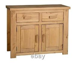 Tortilla Distressed Wax Pine 2 Door 2 Drawer Sideboard