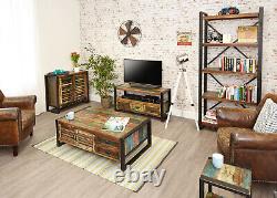 Urban Chic 4 Door 4 Drawers Large Coffee Table