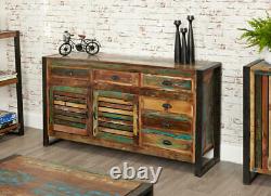 Urban Chic Unique Contemporary Large Sideboard with 6 Drawers 2 Doors