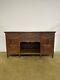 Victorian oak large sideboard