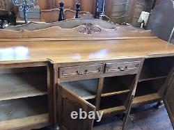 Vintage French Louis XV Style 4 Door/2 Drawer Large Sideboard