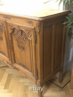 Vintage French Louis XV Style 4 Door/4 Drawer XL Large Sideboard