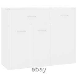 Wooden Sideboard Storage Buffet Server Chipboard Cabinet Cupboard Organiser UK