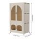 XXL LARGE Folding Storage Drawer Box Tower Unit Stationery Organizer with Wheels